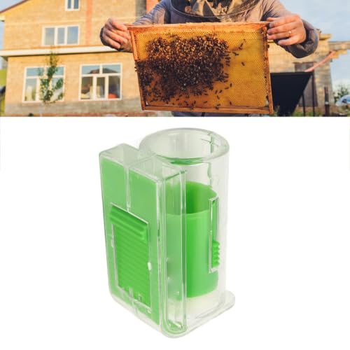 Queen Bee Marking Kit, Bee Queen Marking Tool Number 1 to 99 Bee Queen Mark Sticker Kit 1 Marking Bottle 1 Tweezer Beekeeping Supplies for Bee Breeding Observing Managing