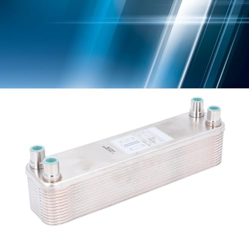 Stainless Steel Plate Heat Exchanger, Wort Chiller with Compact Design, for Beer, Wort, Water, Laboratory