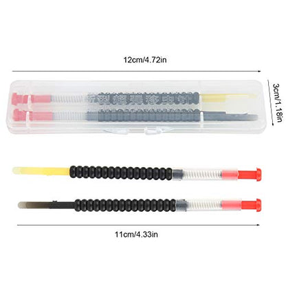Queen Rearing Grafting Tools Bee Larvae Transfer Kit with Spring Plunger Non Slip Grip for Beekeeping Queen Cell Cup