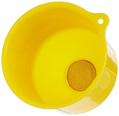 Coghlan's High-Strength Polypropylene Funnel with BrassStrainer,Ideal for RefillingCampStoves, Lanterns with Fuel,Mess-FreeDesign for Quick, EasyPouring at Campsites and Home,2 1/4"(Pack of 12) - size: 2 1/4" (Pack of 12)