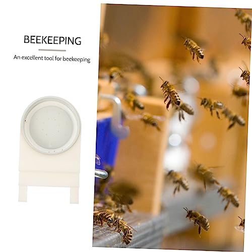 2pcs Beehive Entrance Feeder Easy Install Bee Feeder for Monitoring Sugar Syrup Levels Beekeeping for Internal Entrance Use