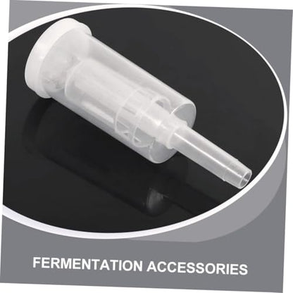 3Sets Non Return Exhaust Valves for Home Fermentation One Way Airlocks with Stoppers for Beer and Wine Brewing and Safe Material