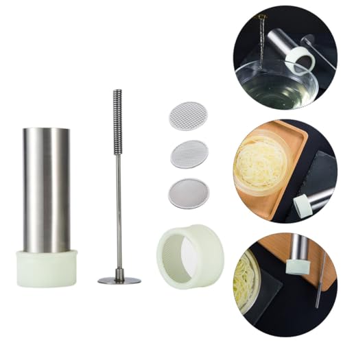 ABOOFAN Stainless Steel Tofu Shredder Mold and Bean Jelly Slicer Cutter Kitchen Press Multipurpose Household Tofu Press for Firm Preparation