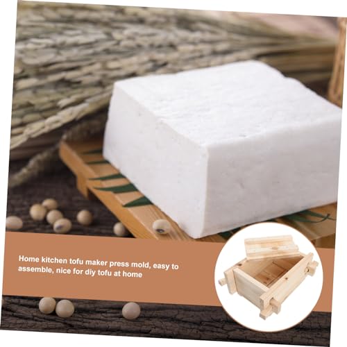 Tofu Maker Mold Wooden Tofu Press and Cheese Capacity Design for Easy Pressing and Diy Enthusiasts