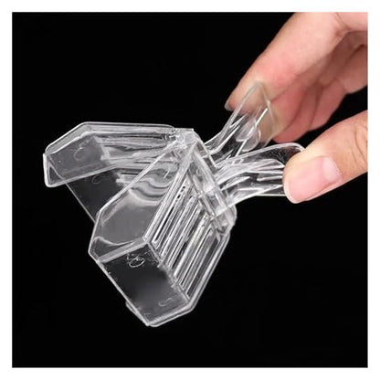 30 Pcs Transparent Clip-on Bee Cages, Plastic Clips, Queen, Catchers, Beekeeping Tools