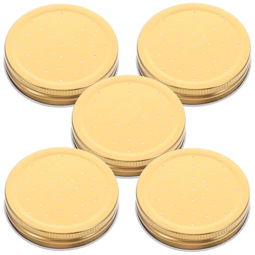 Abaodam 5pcs Beehive Feeder Lids Hive Entrance Bee Watering Station Cover Beekeeping Supplies Effortless Bee Water Feeder