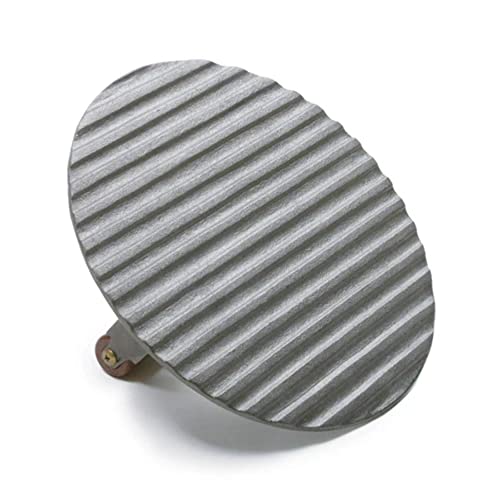Norpro 8.75-Inch Cast Iron Bacon Press with Wood Handle, Round