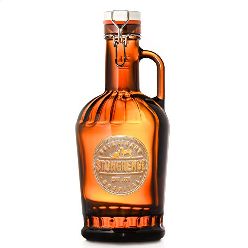 Custom Logo Engraved Flip Swing Top Growler