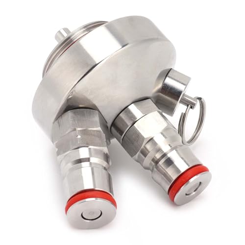 Mini Keg Beer Dispenser Kit Stainless Steel Beer Dispenser Relief Valve for 2L/3.6L/5L Keg Beer Brewing Pots or Beer Brewing Pot Accessorie