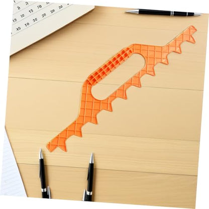 Frame Spacer Beehive Tool Distance Measurement Rake for Beekeeping Plastic Design Yellow for All Beekeepers Use