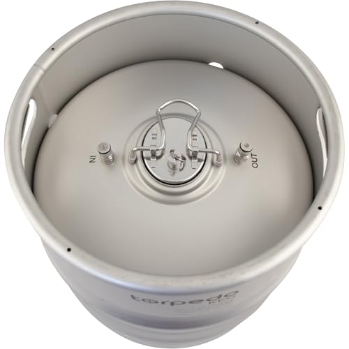 Torpedo Keg | Ball Lock Keg | Stainless Steel Corny Keg | Low2 Keg Lid O-Ring | Superior Oxygen Barrier Properties | 15 Gallon