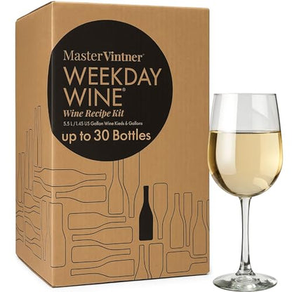 Master Vintner - Beginner Weekday Wine Making Kit - Pinot Grigio - color: Pintor Grigio