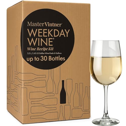 Master Vintner - Beginner Weekday Wine Making Kit - Chardonnay - color: Chardonnay