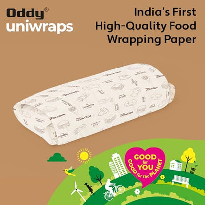 Food Wrapping Paper Roll – Unbleached Parchment Paper, 11 Inch x 55 Feet | Grease-Resistant, Heat-Resistant & Eco-Friendly Food-Grade Paper for Baking, BBQ, Storage & More