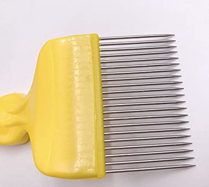 Aliotech Beekeeping Stainless Steel Uncapping Fork with 21 Tines Stainless Steel Bee Keeping Tool