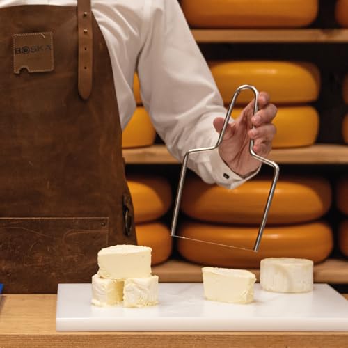 BOSKA Roquefort Bow, 145mm - Wire Slicer - Cheese Slicer - Cheese Cutter - Cheese Tool - Medium - Silver - style: 145mm Soft Cheese Bow