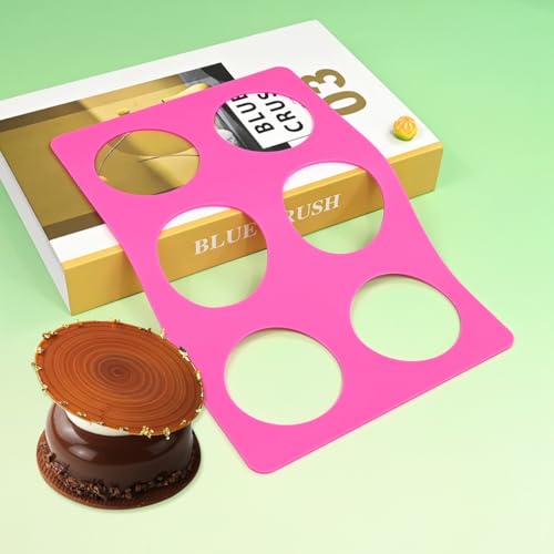 mostsom Round Silicone Chocolate Molds, Cheese Chocolate Mat, Cookie Stencil Mold, Cake Decorating Tools, Bakeware Accessories for Baking Mould, DIY Cake, Cupcake, and Kitchen Decor (E_ Round) - size: E_ Round