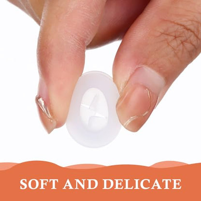 20PCS Silicone Straw Hole Plugs Mason Jar Lids Airlock Grommet Fermenter Lid Grommet For Mason Jars Straws Airlock Beer Wine Bucket