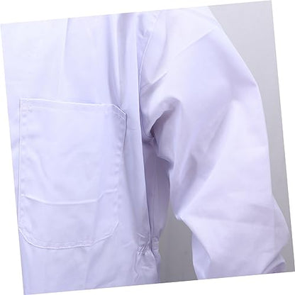 Professional Beekeeping Suit Full Body Anti- Space Suit Veil White XXL