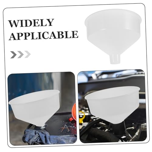 Large Wide Mouth Funnel for Liquid Transfer Reusable Funnel for Beer Oil Juice and Drinks Easy Pouring Kitchen Tool Versatile for Filling Bottles and Canning