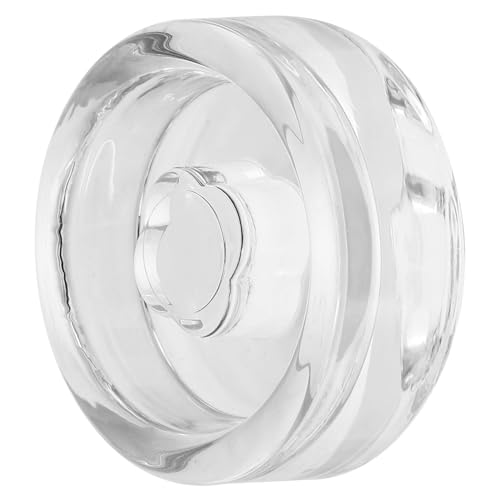VICASKY Wide Mouth Mason Jar Fermenting Weight Heavy Glass Fermentation Lid for Pickles Sauerkraut Kimchi Reusable Household Fermenting Lid for Wide Mouth Jars Practical Canning Accessory