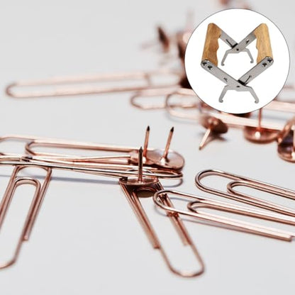 HOMSFOU Stainless Steel Frame Grip Beehive Spleen Lifter Clip Beekeeping Nesting Tool for Hive Maintenance and Honeycomb Handling
