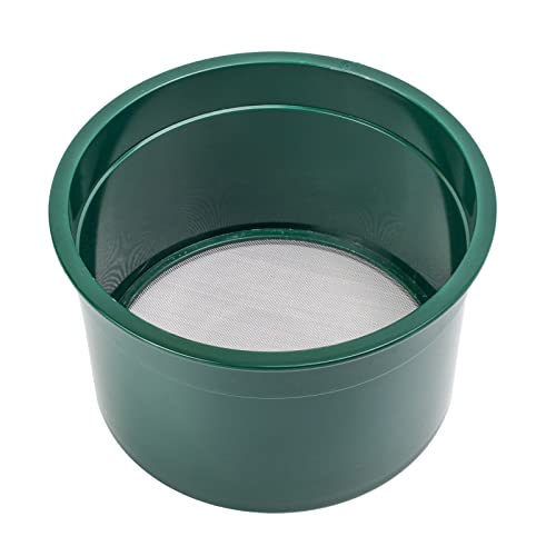 ASR Outdoor Gold Rush Sifting Classifier Sieve Mini 6 Inch Prospect Pan 50 Holes Per Sq Inch - size: 50 Holes per Square Inch