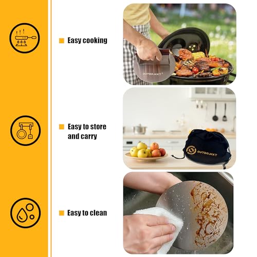 Stainless Steel 8.5" Smash Burger Press, Heavy Duty 2.5lb Burger Smasher with Wooden Handle and Velvet Fabric Storage Bag for Griddle,Grill Press for Hamburger, Bacon,Barbecue Grilling Tool - size: Stainless Steel 8.5-Inch Round