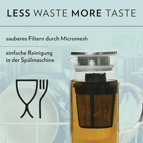 Finum 63/421.40.00 Floating Brewing Basket, Medium, Black - color: Black, size: Medium, style: Floating Basket