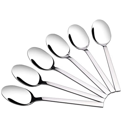 Stainless Steel Dinner Spoons, Tablespoons Set of 12