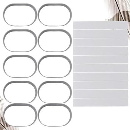 110pcs Stainless Steel Cheese Mold Baking Tool with Easy Demoulding and Keeps Cheese in Shape for Biscuit Making and Homemade Chocolate