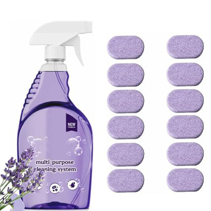 Spray Oven Cleaner, Clean Spray Cleaner for Ovens, All-Purpose Cleaners for Grill, Home, Kitchen, Bathroom, Multi-surface Cleaners with Concentrated Cleaning Tablets(12pcs) - size: 12 Count (Pack of 1)