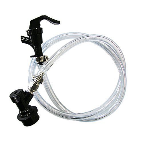 PERA 3/16" ball lock beer line assembly & 5/16" ball lock gas line assembly for beer making