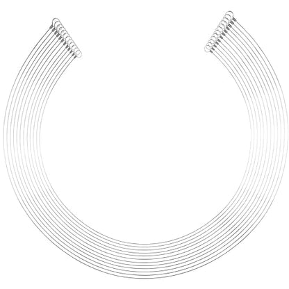 ANDUSTRIAL Stainless Steel Cheese Cutting Replacement Wires for Soft and Hard Cheese, Butter, Soap, Clay - 12 Wires Only, 24" Long - Easy to Use and Clean