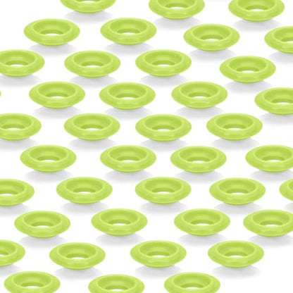 30Pcs Dopamine color Silicone Gaskets Washers Seals for Cap Swing Flip Top Bottle for Home Brew Beer Soda Bottle Sealing(flat,half cover) (Lime Green) - color: Lime Green