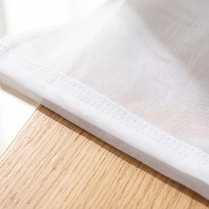 6 Pack Cheesecloth Filter Bags, 12 x 8 Inch Reusable 100 Mesh Nylon Food Strainer Bags with Drawstring, Food Grade Filter Bags for Juice, Yogurt, Nut Milk, Coffee and Cheese Making