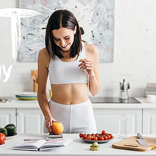 UNIWEIGH Digital Kitchen Scale,3kg/0.1g Pocket Food Scale Measure in Grams and oz for Loss Weight,Cooking Baking,Jewelry,High Precision Gram Scale with 6 Units,Small Coffee Scale with 2 Trays,LCD,Tare - size: 3KG