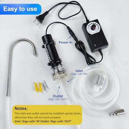 Food Grade Electric Water Transfer Pump Siphon Self-Priming Small Water Pump Kit 110-240V 2L/Min Adjustable Flow For Home Brew,Wine,Beer,Kombucha,Juice,5 Gallon Water,Coffee,Ice Makers,Aquariums - color: Ac-water Pump