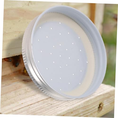 Levemolo 6-Pack Iron Bee Waterer Bee Drinking Feeder for Beekeepers Easy Hive Entrance Feeder Syrup Water Dispenser for