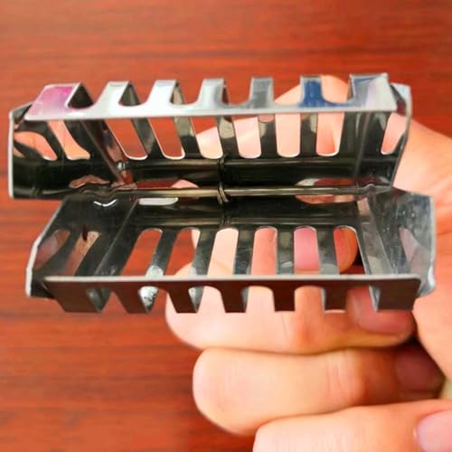 TopHomer 10 Pcs Beekeeping Clip Stainless Steel Hand Queen Bee Catcher Cage Beekeeeping Tool for Beekeeper Easy to Use - style: 10 Pcs