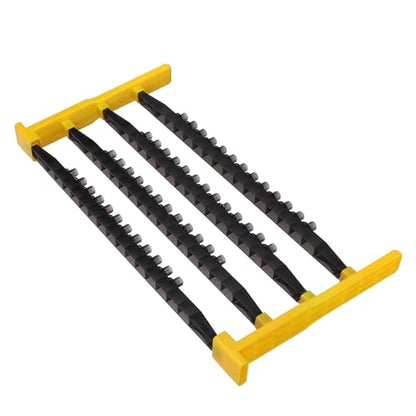 HEEPDD Gardening Garden Breeding, Rearing System, 4 Layers Beekeeping Grafting Tool, 50 Pcs Bee Frame Holder for Home Bee Farming Gardening Garden Breeding, Plastic Queen Nan
