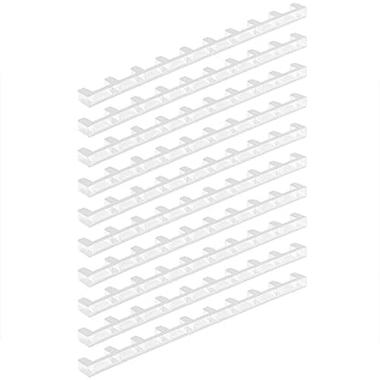 Yosoo Beekeeping Equipment Beehive Frame Strip Transition Clips, Beekeeping Tool, Plastic Spacers, for Smart, with High Strength