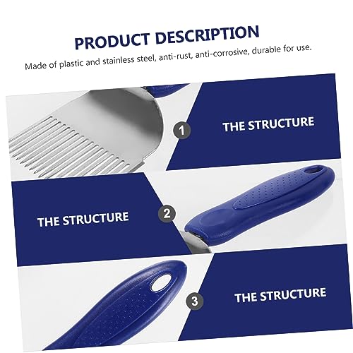 BESPORTBLE Beekeeper Honeycomb Scraper and Honey Shovel Tool for Easy Honey Harvesting Uncapping Fork for Beekeeping