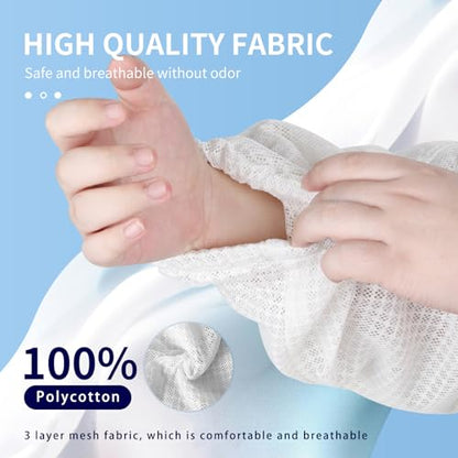 Bee Three Layer Beekeeping Ventilated Suit,Ultra Ventilated Breathable Cotton,Full Beekeeping Suit Equipped with Sheepskin Gloves,Comfortable with Maximum Protection,Beekeepers's Choice(L)