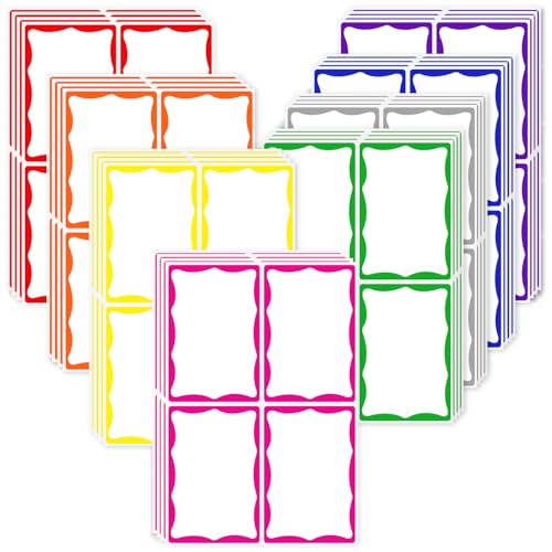 6 x 4 inch Large Moving Labels for Boxes, Packing Labels Stickers for Moving Color Coded Blank Labels Stickers, 160pcs Moving Stickers for Home Organization Projects, Kitchen, Storage Bins(8 Color) - color: B-color