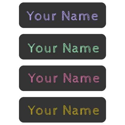 Custom Waterproof Dishwasher Safe Kid Name Labels for Daycare(128 Pack), Camp, School Supply, Baby Bottles, Lunch Boxes and Cups, Travel. Cute Personalized Design Name Stickers (Pattern 19) - color: Pattern 19
