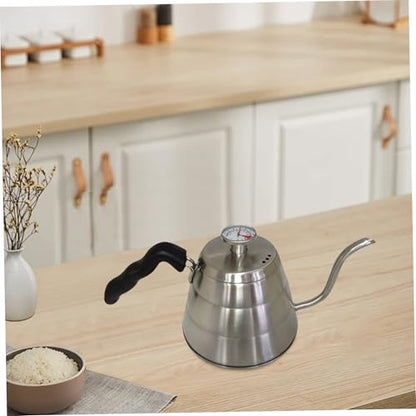 Liquid Thermometer Water Thermometer for Tea Kettle Stainless Steel Water Temperature with 1.4in Dial & 4in Probe Temperature Meter