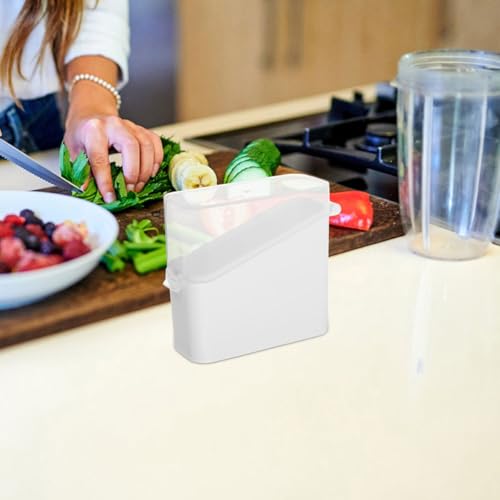 Ipetboom 2pcs Cheese Slice Keeper Boxes with Lids, Reusable Food Storage Containers for Refrigerator Cheese and Tea Bag Organization