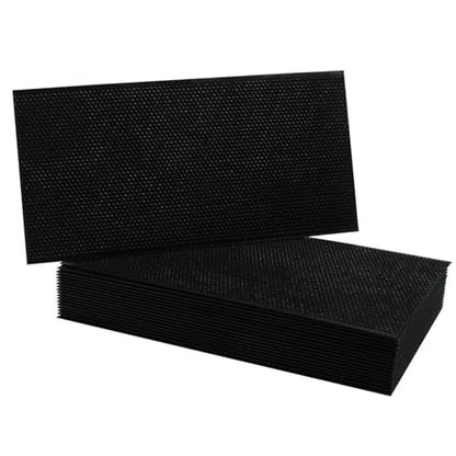 30pcs/Pack Plastic Foundation Sheet for Bee Frame Wax Coated Foundation Sheet Beehive Frame Foundation Sheet Beekeeping Supplies Cell Size 5.4mm (Deep Size: 425 * 212mm) - size: Deep Size: 425*212mm