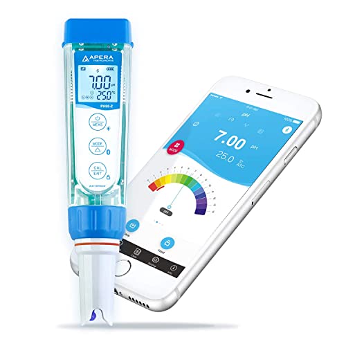 APERA INSTRUMENTS AI3711 PH60-Z Bluetooth Smart pH Tester Powered by ZenTest Mobile App with Cloud-Based Datalogger - style: Regular pH